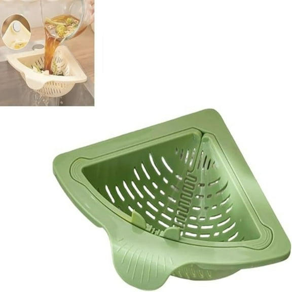 Magnetic & Hangable Sink Filter Basket, Kitchen Drain Catcher with Removable Strainer for Food Scraps, Dishwashing Waste Collector