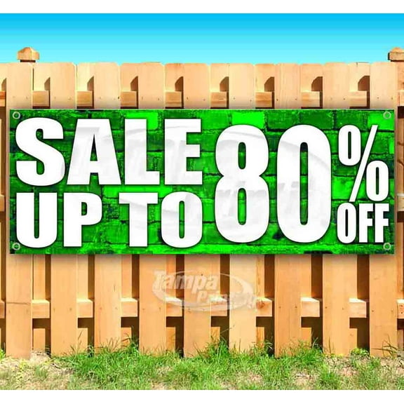 Sale Up To 80% Off 13 oz Vinyl Banner With Metal Grommets