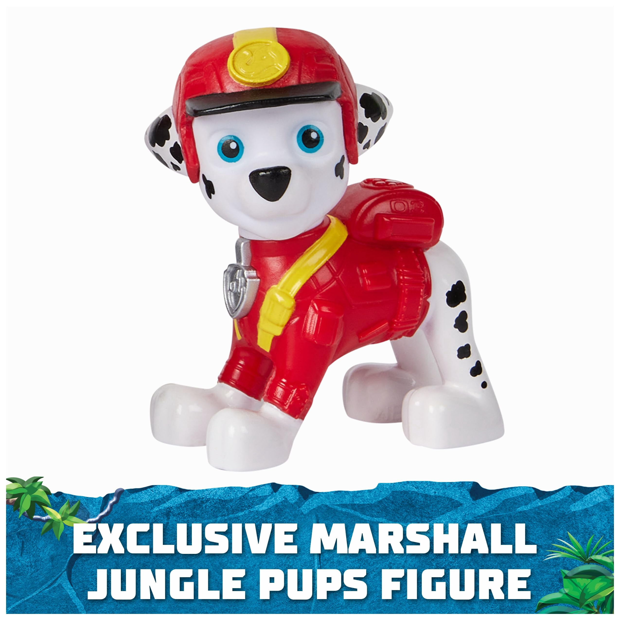Paw Patrol Jungle Pups, Marshall Elephant Vehicle, Toy Truck with Collectible Action Figure, Kids Toys for Boys & Girls Ages 3 and Up