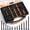 Black, variant on Nails and Screws Assortment Kit & Screw Bolts and Nuts, M3/M4/M5/M6 Machine Screws, Small Nails for Picture Hanging, #6#8 Drywall Screw Set for DIY Repair Project Length 1/2" to 2"