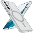 thumbnail image 1 of Funda Hensinple para Galaxy S22 de 6.1 pulgadas, MagSafe, a prueba de golpes, gris, 1 of 8