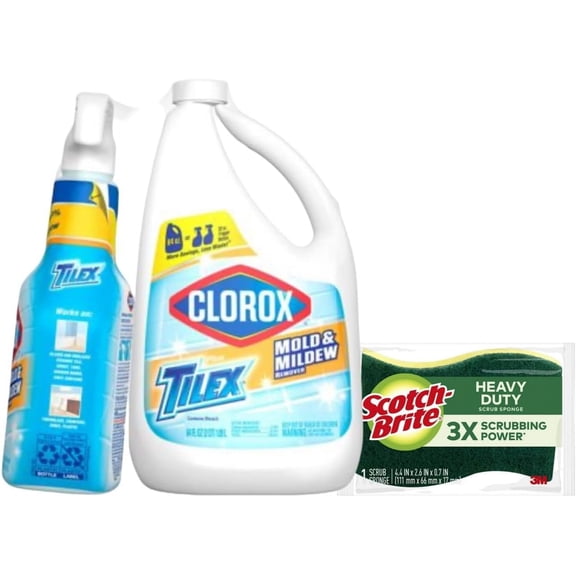 Tilex Clorox, 2 Piece Set, Clear, 64 Fl Oz