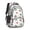 Alien UFO White, variant on Alien UFO White Pattern Backpack for School, Cute School Bag with Adjustable Shoulder Straps and Padded Back, 16.9"x12.6"x5.9"