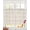 Brown, variant on Beige Boho Sheer Curtains 54 Inch Length 2 Panels Set for Living Room/Bedroom, Vintage Ethnic Tribe Abstract Art Geometric Kitchen Curtains Grommet Semi-Sheer Curtains Window Treatments 42"x54"x2