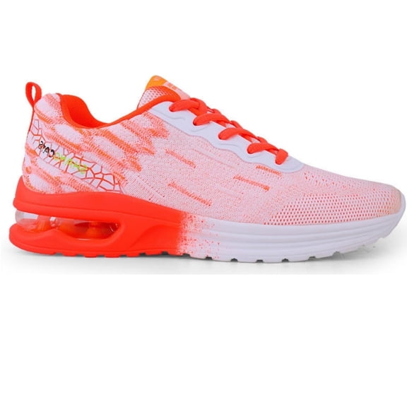 Fashion Women's Breathable Running Shoes, Orange, Size 8.5