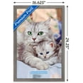 thumbnail image 3 of Keith Kimberlin - Momma and Kitten Wall Poster, 14.725" x 22.375", Framed, 3 of 5