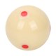 thumbnail image 2 of Bola de billar de resina de 5,72 cm para entrenamiento con punto rojo, bolas de billar para práctica para adultos y niños, 2 of 15