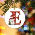 thumbnail image 3 of OAVQHLG3B 26 Letters Christmas Tree Decoration Pendant,DIY Hanging Christmas Ornaments,Letter Personalized Christmas Indoor for Christmas Tree Ornaments Pendant Hanging Decorations, 3 of 5