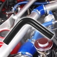 thumbnail image 2 of Unique Bargains 22mm 0.87" ID 90 Degree Elbow Silicone Reducer Hose Pipe Bend Turbo Water Intercooler Black, 2 of 6