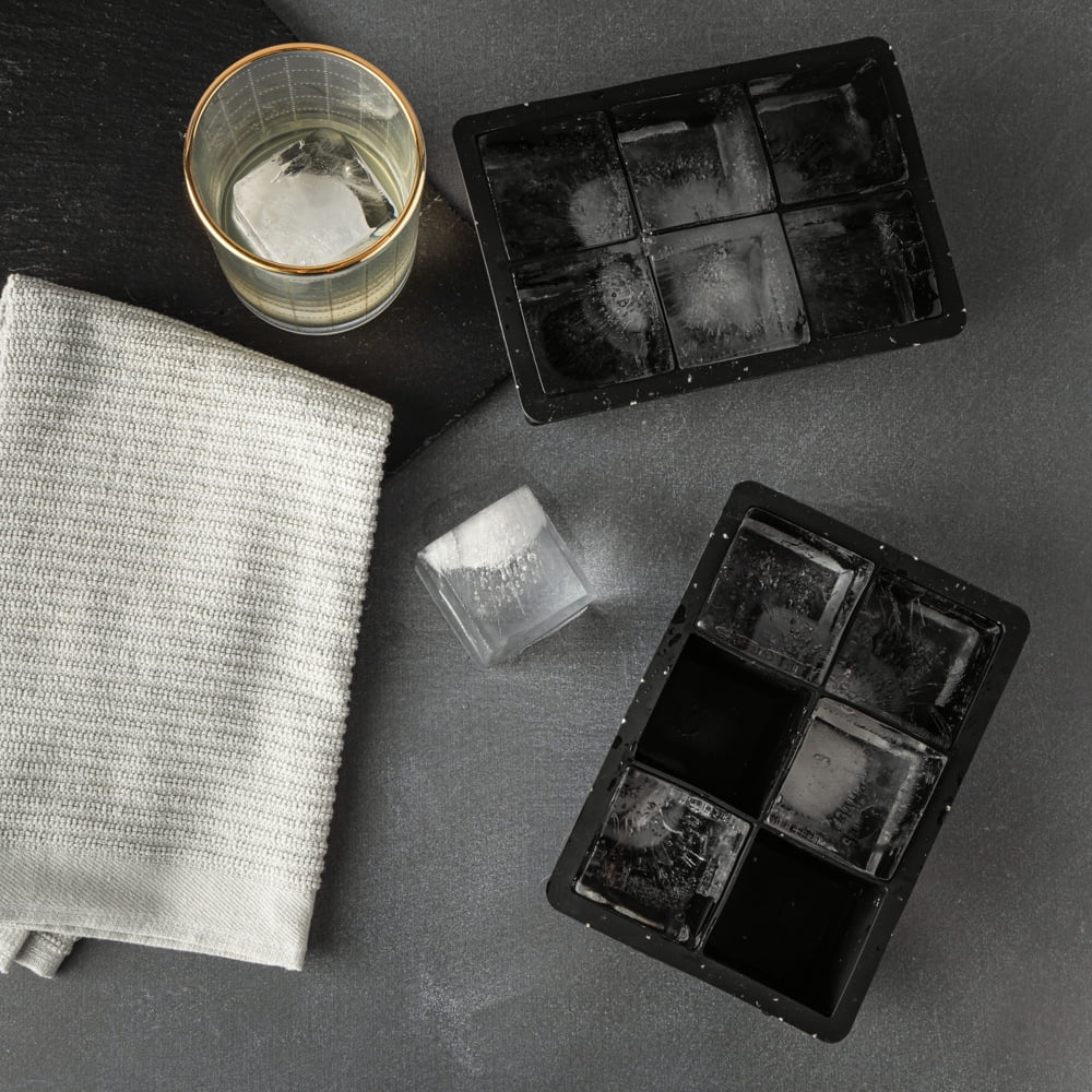 (6 pack) Thyme & Table Silicone Ice Cube Trays, Set of 2
