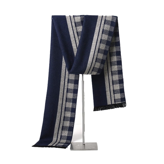 Bufanda para hombre y mujer, bufanda de invierno suave y cálida para hombre.