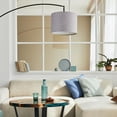 thumbnail image 5 of Drum Lampshades, Kvago Linen Lamp Shade, E27 Light Cover Replacement for Chandeliers Table Floor Lamp Kitchen Light Fixtures (Gray, 11.81''Top x 11.81'' Bottom x 7.87'' High), 5 of 8