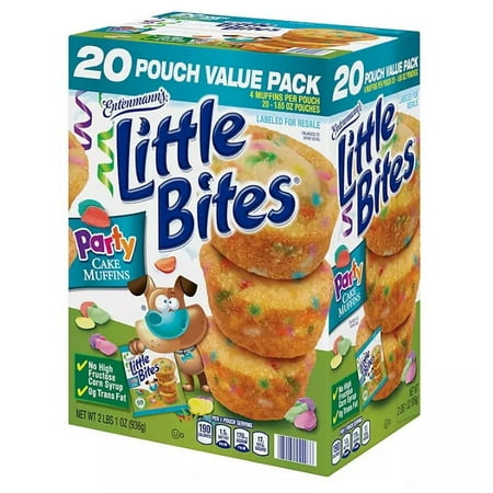 Entenmann s Little Bites Party Cake Muffins (1.65 oz. 20 pk.) Entenmann s Little Bites Party Cake Muffins (1.65 oz. 20 pk.)