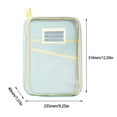 thumbnail image 3 of -shaped Subject Classification Bag Mesh File Bag Thickened Subject Bag Exam Paper Book Storage Bag, 3 of 6