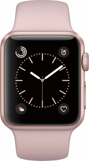 apple watch series 2 gold midnight blue