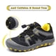 thumbnail image 4 of Zapatos de senderismo Mishansha Low Top Sneakers negros para niños 5.5, 4 of 5