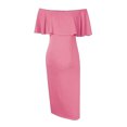 thumbnail image 1 of Pntutb - Camiseta holgada con cuello en V para mujer, cómoda, con estampado de moda, manga farol Pntutb Pntutb-5183, 1 of 6