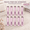 pink, variant on Travel Perfume Atomizer Bottles with Viewing Window, 10 Pack, 5 Color Options