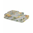 thumbnail image 2 of Yellow Rose Towel Set of 3, Soft Microfiber Bath Towels, Hand Towel, Washcloths, Vintage Country Botanical Floral Vines Quick-Dry Absorbent Towels for Bathroom Kitchen Hotel Beach Gym Spa, 2 of 7