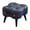 Blue_B, variant on Small Ottoman Bench Upholstered Foot Stool For Couch Small Pouf Ottoman Footrest For Sofa Leather Vanity Chairs For Living Room Step Stool For Bedroom, Office, Entryway
