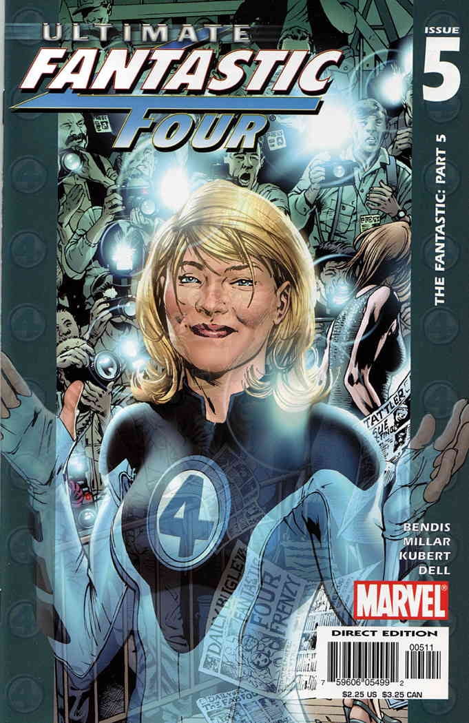 Cover of Ultimate Fantastic Four #5