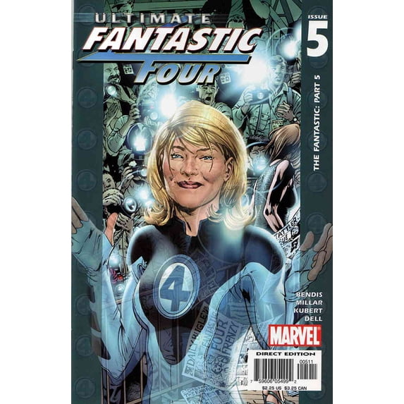 Ultimate Fantastic Four #5 VF ; Marvel Comic Book