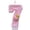 A007- Style G, variant on Birthday Cake Candle, 1St Birthday Candle, Strawberry Candle, Strawberry Party Decorations, Glitter Pink Number 2 Cartoon Strawberry Design Cake Topper for Sweet Themed Kids