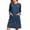 Navy, variant on THDHVS Nightgowns for Women,Fall Pajamas Women,Women Loose Fits Solid Long Sleeve Loungewear Set with Relaxed Pajamas and Sleep Gown for Home Wear Red XL