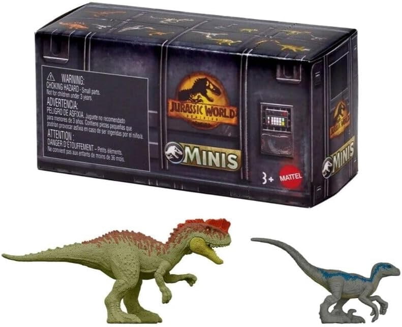 Jurassic World Dominion Mystery Mini Figures 5 Pack Bundle