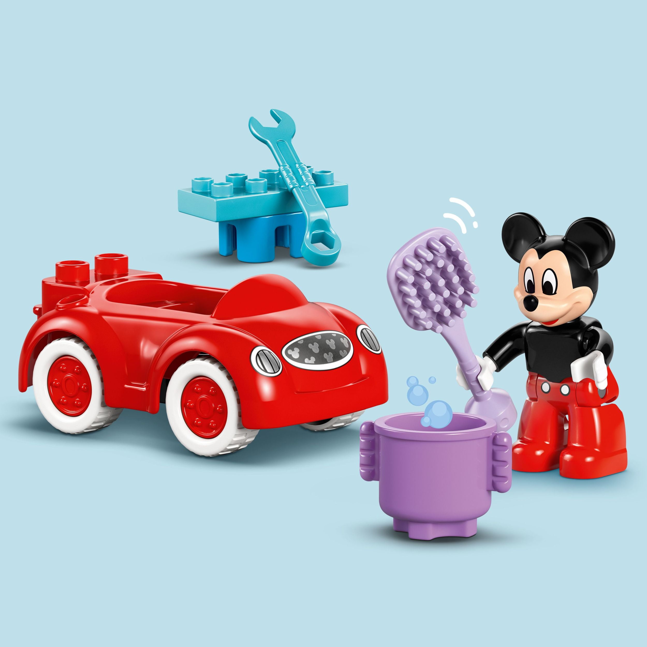 LEGO DUPLO Disney Mickey Mouse Clubhouse & Car 10454 Ensemble de construction (27 pièces) LEGO La maison et la vo 10454