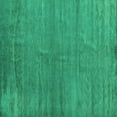 thumbnail image 1 of Ahgly Company Indoor Square Oriental Turquoise Blue Modern Area Rugs, 8' Square, 1 of 4