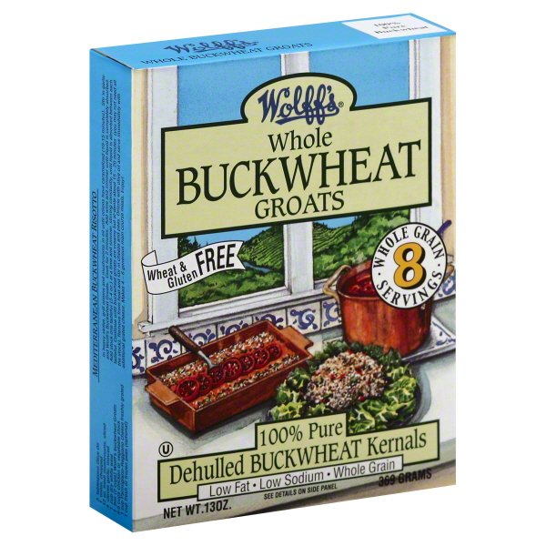 Wolff Whole Buckwheat Groats, 13 oz