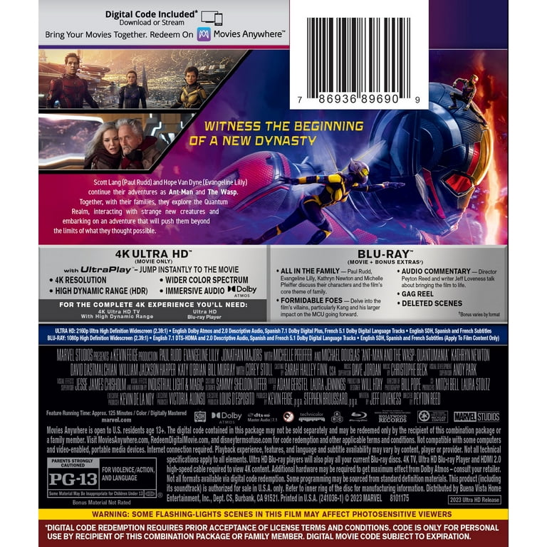 Ant-man (blu-ray + Digital) : Target