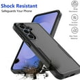 thumbnail image 5 of For Galaxy S25 FE 5G 2025 Case ,Sturdy Phone Case for Galaxy S25 FE 6.7 inch ,Tiflook Shockproof Protection Heavy Duty Armor Hard Plastic & Rubber Rugged Bumper 2-in-1 Case Cover ( Black ), 5 of 6