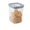 Light Gray, variant on Wofarmy Stylish Rotating Airtight Storage Jar for Nuts & Snacks - PET! Light Gray 600Ml