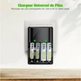 thumbnail image 5 of Chargeur de Pile Universel SR AA/AAA/9V, Chargeur Rapide 6802, 5 of 5