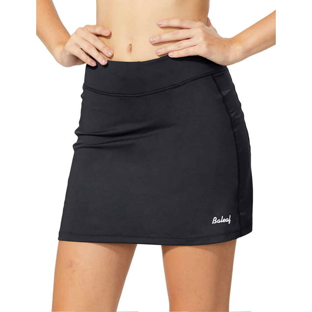 BALEAF Women's Athletic Skorts Lightweight Active Skirts with Shorts  Pockets Running Tennis Golf Workout Sports Black Size XS - Walmart.com
