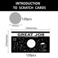thumbnail image 2 of 120 Sheets Rectangle Coated Scratch Off Film Reward Cards DIY Scraping Award Card Dog Pattern 50x90mm, 2 of 6