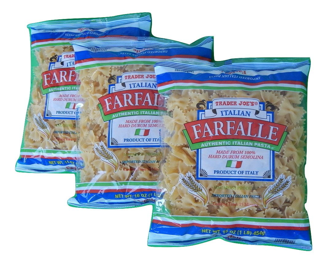 Download Authentic Imported Italian Farfalle Bow Tie Pasta 1 Lb Bag Pack Of 3 Walmart Com Walmart Com