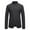 Black, variant on Men Stand Collar Tweed Asymmetric Double Breasted Blazer Vintage Casual Formal Sport Coat Black XXL