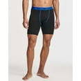 thumbnail image 2 of Real Essentials 5 Pack: Mens Compression Shorts - Quick Dry Performance Active Underwear (Available in Big & Tall), 2 of 6