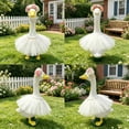thumbnail image 6 of 23 Inch Porch Goose Puffy Skirt Set - Garden Goose Clothing Costume, 6 of 6