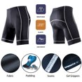 thumbnail image 4 of Cycle Shirt Set Short Sleeve,Sponeed MTB Cycling wear Jersey Shirts Bike Shorts White M, 4 of 9