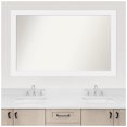 thumbnail image 4 of Amanti Art Custom Framed Wall and Bathroom Mirror (32 x 51 in.), Corvino White Frame, 4 of 7