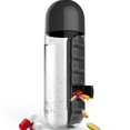 thumbnail image 3 of Bicicleta 600ML Ndcxsfigh Combinar Pastillero diario Botellas para beber Copas Negro, 3 of 7