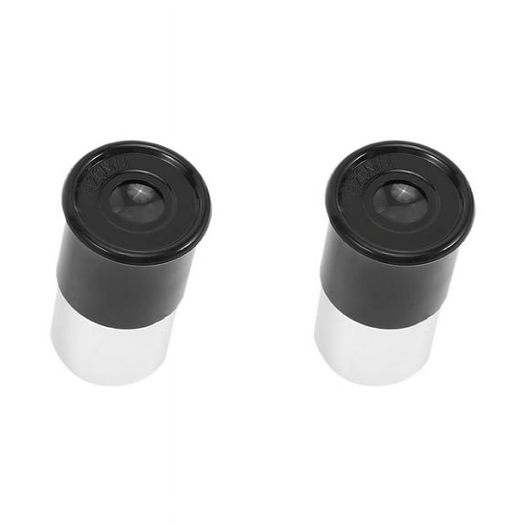 2 x Telescope Eyepiece-Black & Silver