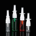 thumbnail image 2 of WANGQI Plastic Pump Refillable Container Transparent White Empty Nasal Sprayer Nose Dropper Bottles Spray Bottle, 2 of 7
