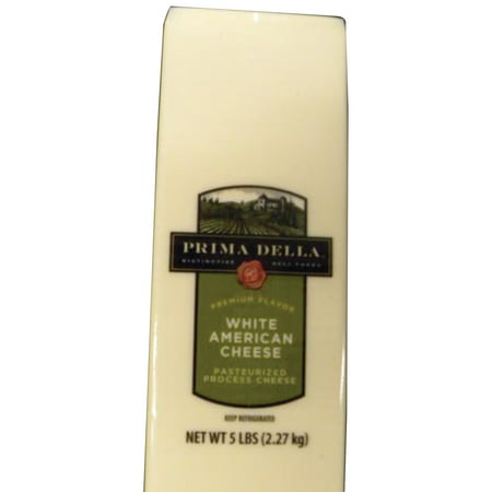 Prima Della White American Cheese, Deli Sliced - Walmart.com