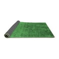 thumbnail image 2 of Ahgly Company Indoor Round Oriental Emerald Green Industrial Area Rugs, 7' Round, 2 of 4