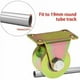 thumbnail image 2 of Ruedas de acero con ranura en U de 50 mm para puertas corredizas, 4 piezas, compatibles con rieles inversos, resistencia industrial, capacidad de carga de 300 kg por rueda, 2 of 5